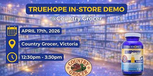 Demo @ Country Grocer, Victoria