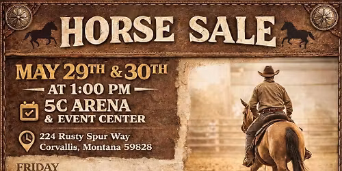 MONTANA Select Horse Sales