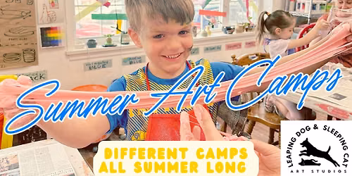 Summer Art Camps @ Leaping Dog & Sleeping Cat Art Studios