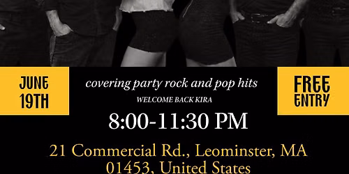 Level 6 debuts CHOPSTICKS LEOMINSTER with Kira Clinkscale back with the full band!