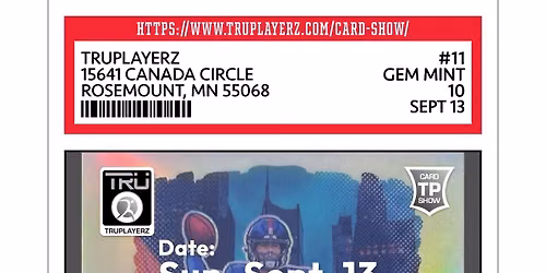 Truplayerz Card Show