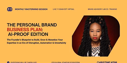 The Personal Brand Business Plan \u2014 AI-Proof Edition
