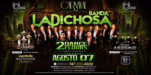 Friday Night Agosto 07 - Banda, Norte\u00f1o, y Reggaeton