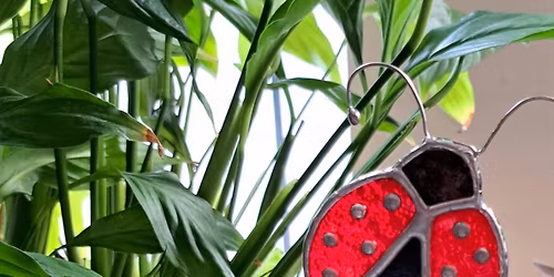 Stained Glass Bee or Ladybug