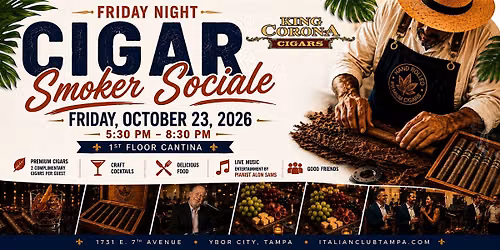 October Cigar Smoker Sociale
