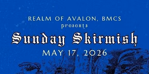 May Skirmish - Garb Flea Market