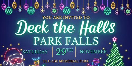 Deck the Halls Park Falls