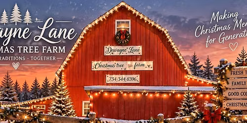 Dewayne Lane Christmas Tree Farm Grand Opening!