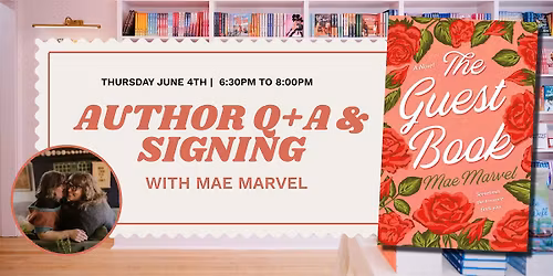 Q+A and Signing with Authors Mae Marvel