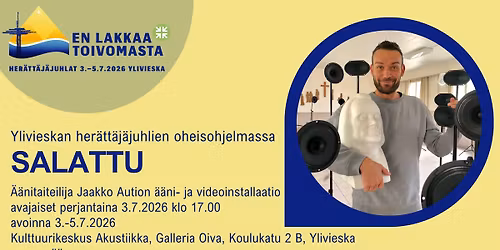 SALATTU-installaatio