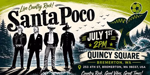 FIFA Bremerton Kickoff Celebration with Santa Poco — Quincy Square