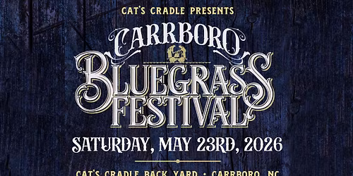 The Carrboro Bluegrass Festival in Cat's Cradle Back Yard