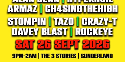 BOUNCE SESSIONS : Andy Whitby & Mc Tazo Live In Sunderland