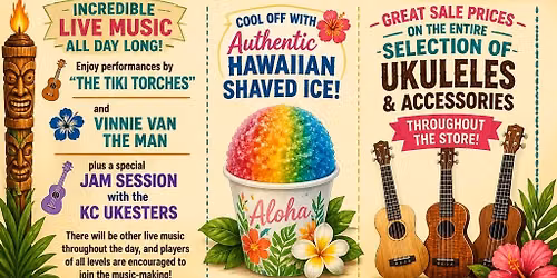 Fircracker Luau at Butler Music!