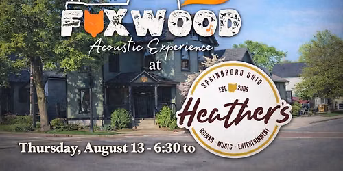 FOXWOOD plays Heathers Cafe