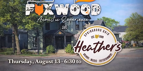 FOXWOOD plays Heathers Cafe