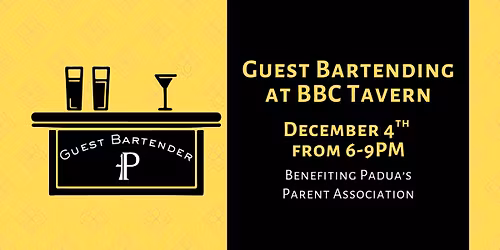 Guest Bartending Night at BBC Tavern
