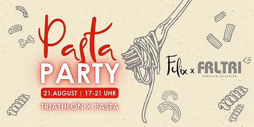 Pasta Party - Triathlon x Pasta