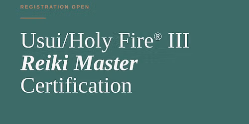 Reiki Master Certification Class
