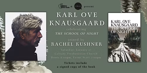 Karl Ove Knausgaard: The School of Night with Rachel Kushner