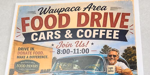 Cars & Coffee Food Drive
