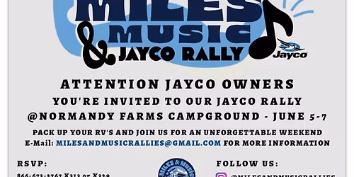 Miles & Music Jayco Rally 