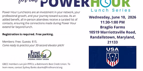  Power Hour Lunch with Braglio Farms