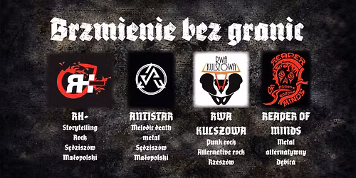BRZMIENIE BEZ GRANIC!!!\/The George Gastropub D\u0119bica\/Reaper of Minds x Rwa Kulszowa x Antistar x RH-