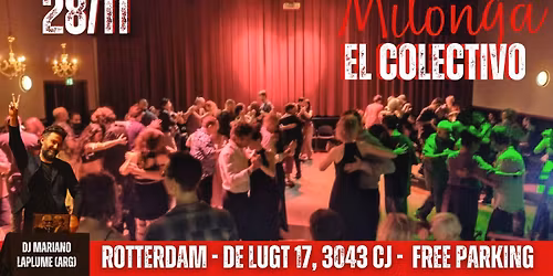 Milonga "El Colectivo" | Rotterdam | Last of 2025!