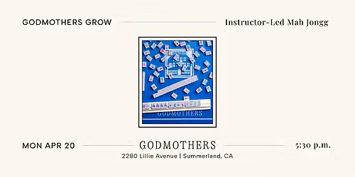 Godmothers Grow: Instructor-Led Mah Jongg
