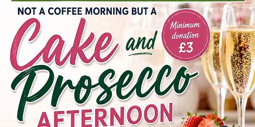 Cake, Prosecco, good vibes and raising funds for MacMillan