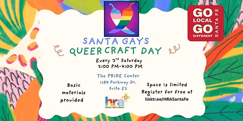 Santa Gay Queer Craft Day