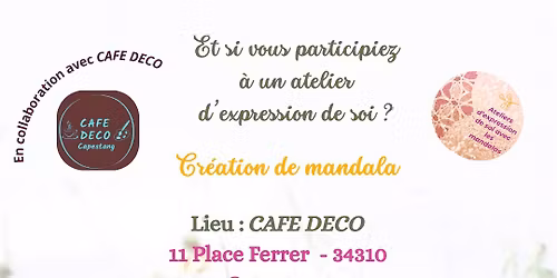 Atelier Cr\u00e9ation de mandala avec Luciana 