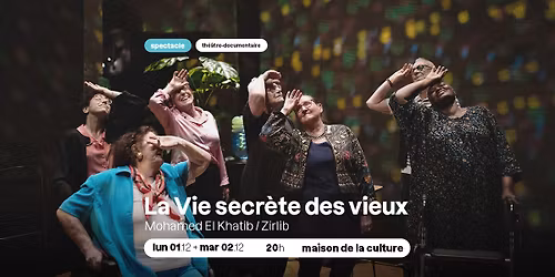 SPECTACLE - La Vie secr\u00e8te des vieux