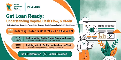 Get Loan Ready: Understanding Capital, Cash Flow & Credit