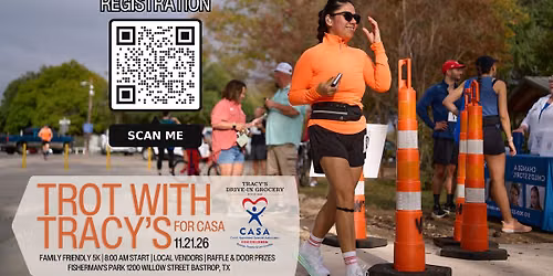 Trot with Tracy's for CASA 5k 2026