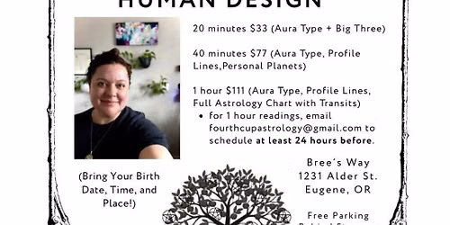 Astrology & Human Design Charts