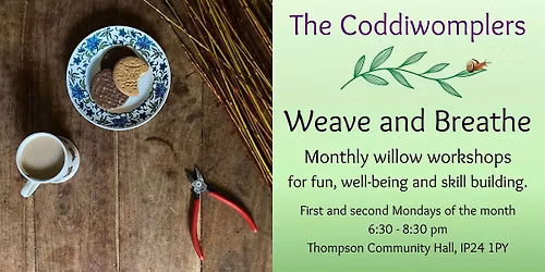 January Weave and Breathe (2) - mini basket with French Randing