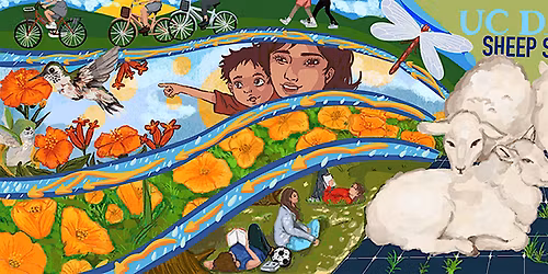 Sheep Shift Community Mural Painting