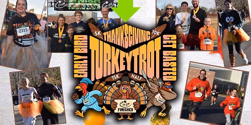 Five Star Thanksgiving Turkey Trot 5K, 10K, 15K, & Half Marathon