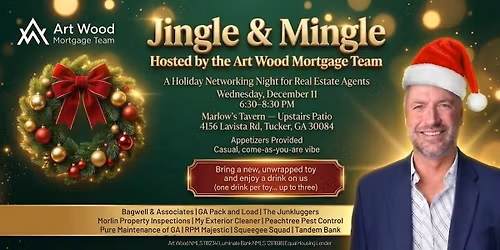 Jingle & Mingle \u2014 A Holiday Networking Night for Real Estate Agents