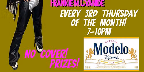 Drag Bingo with Frankie M. Cyanide at Three Sheets