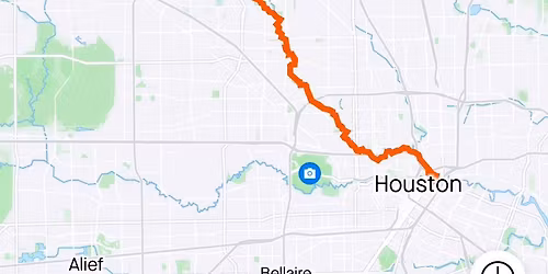 Sat. Senate Ave to St Arnold ride (41mi RT)