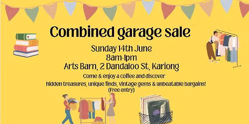 Combined Garage Sale