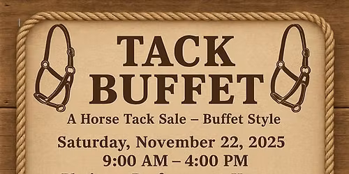 Tack Buffet and Trailer Raffle