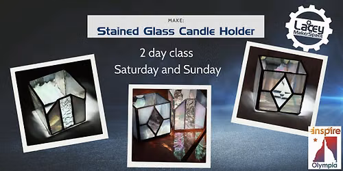 MAKE: Stained Glass Candle Holder