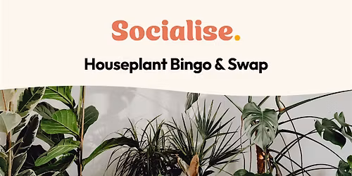 Houseplant Bingo & Plant Swap Bristol \u2013 Friday Night Social