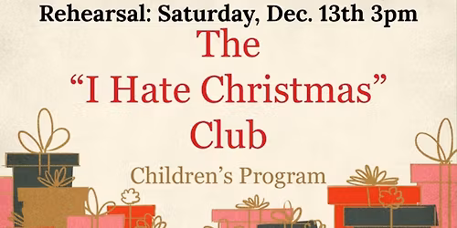 Children's Program Rehearsal