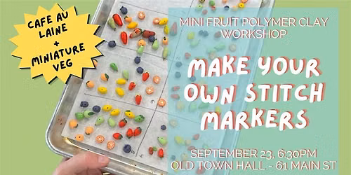 Make your own stitch markers!
