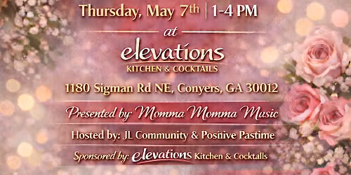 REGGIE BOONE MOTHERS DAY CELEBRATION